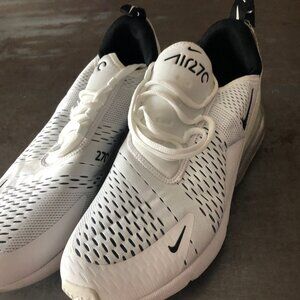 White Runners size 11 with 2 tears.